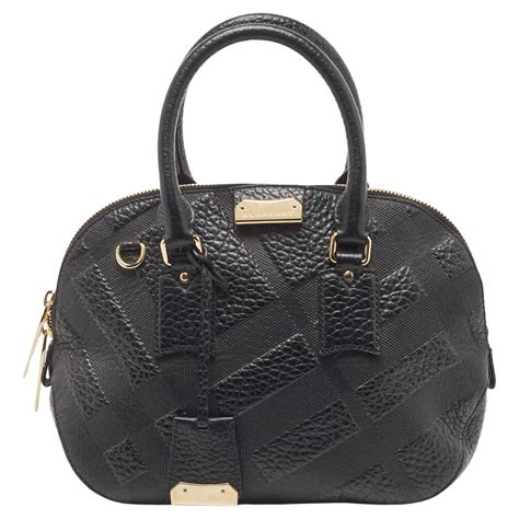 Burberry Orchard Bag Check Embossed Leather Small at 1stDibs 